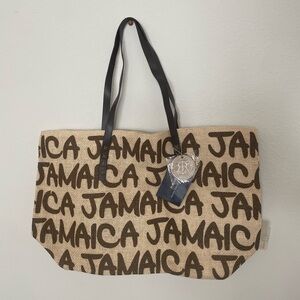 Jamaica Print Tote Bag robin ruth
